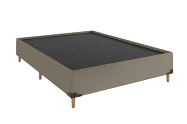 Base Box Casal Zeus Veludo Capuccino 138X188 SE
